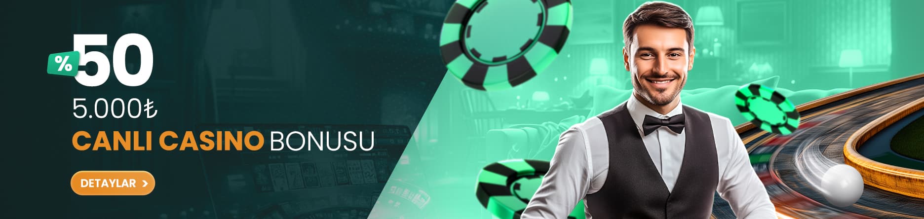 CepBahis %50 canlı casino bonusu – 5000₺ ekstra kazanç kampanyası.